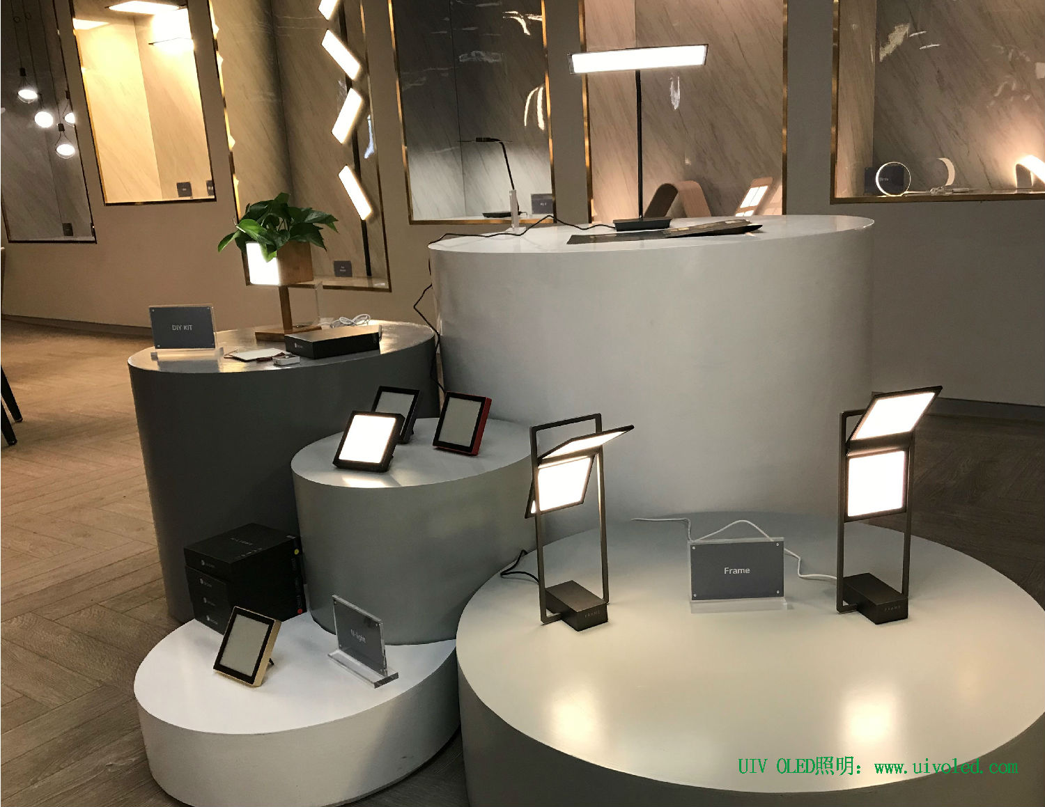 OLED照明展厅